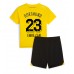 Borussia Dortmund Emre Can #23 Dětské Oblečení Domácí Dres 2023-24 Krátkým Rukávem (+ trenýrky)